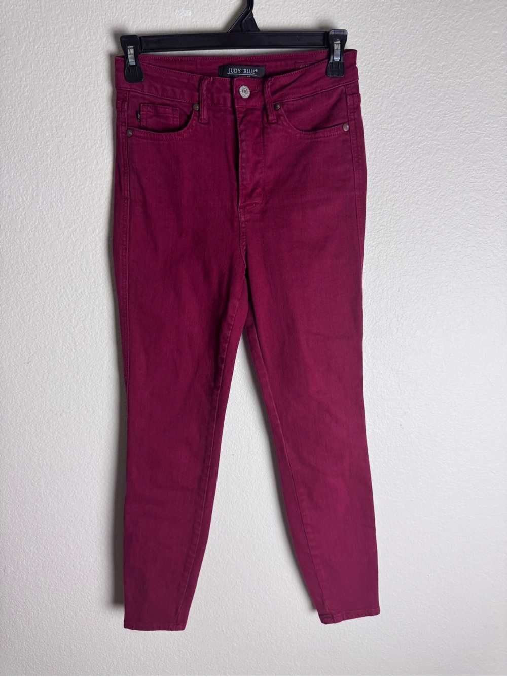 Judy Blue Deep Red Skinny Jeans Size 1/25